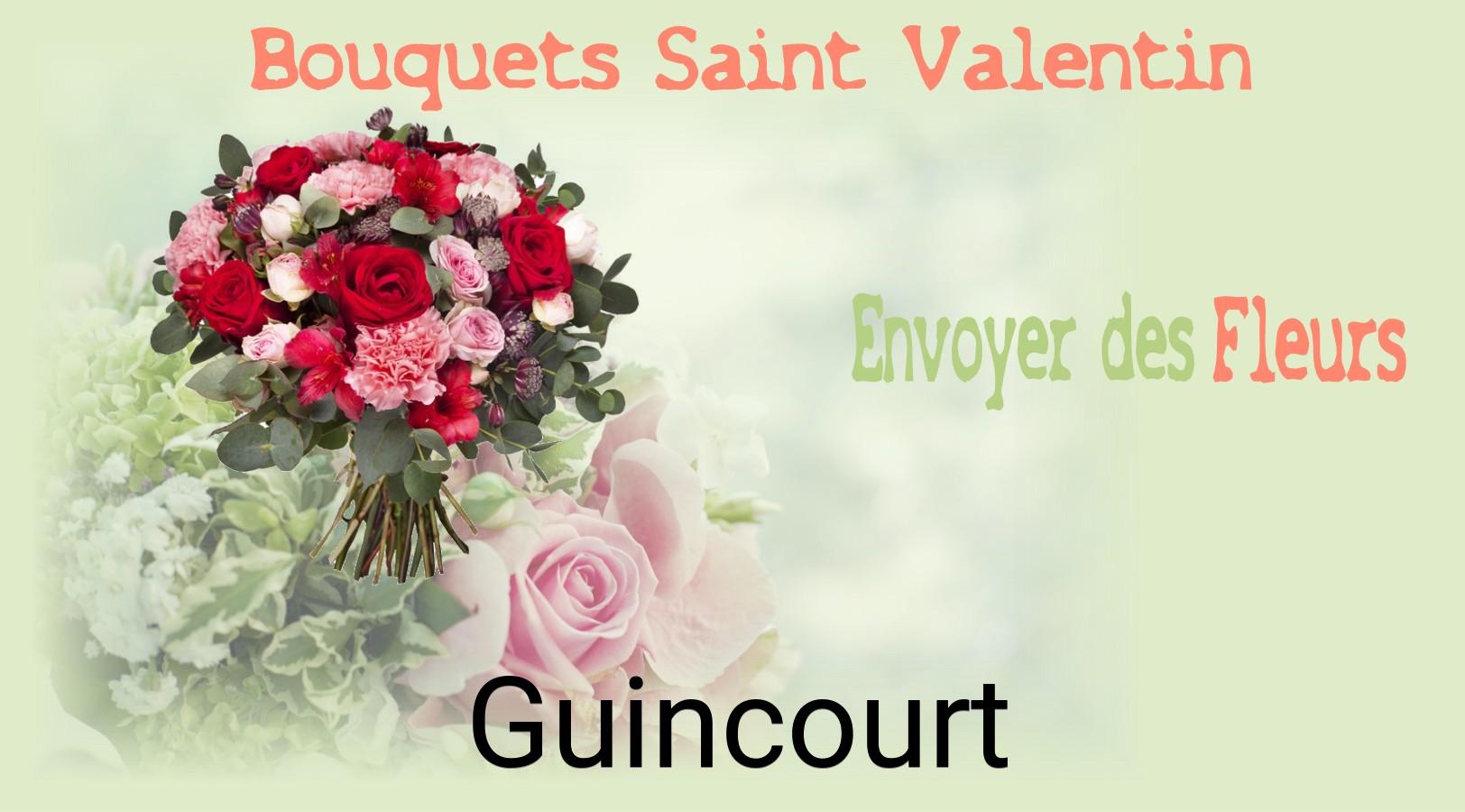 Roses de Saint-Valentin livrées à Guincourt